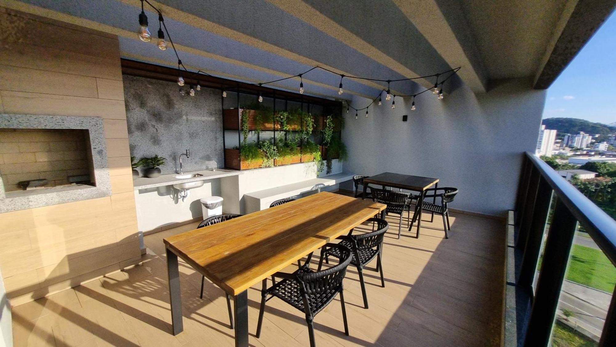 Apartamento Joinville Saguacu - Piscina Incrivel 外观 照片