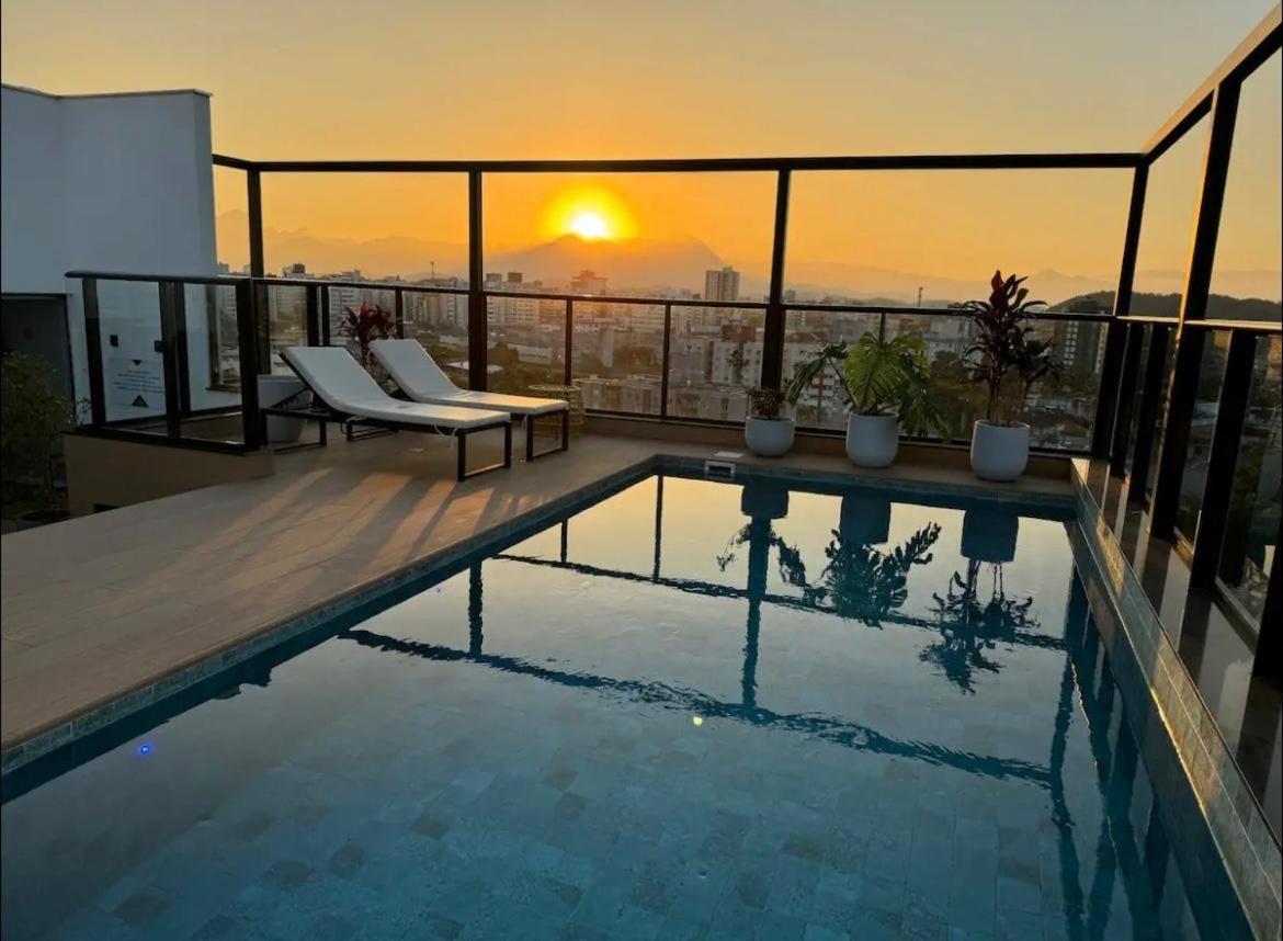 Apartamento Joinville Saguacu - Piscina Incrivel 外观 照片