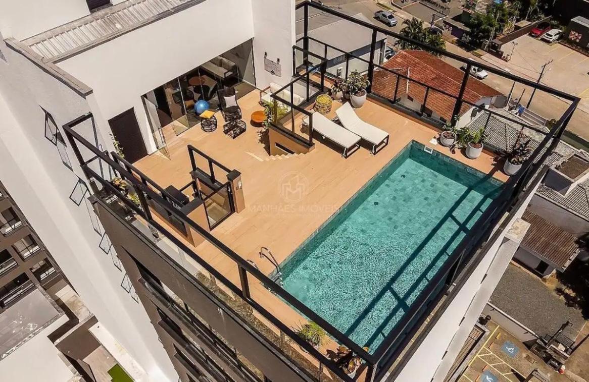 Apartamento Joinville Saguacu - Piscina Incrivel 外观 照片